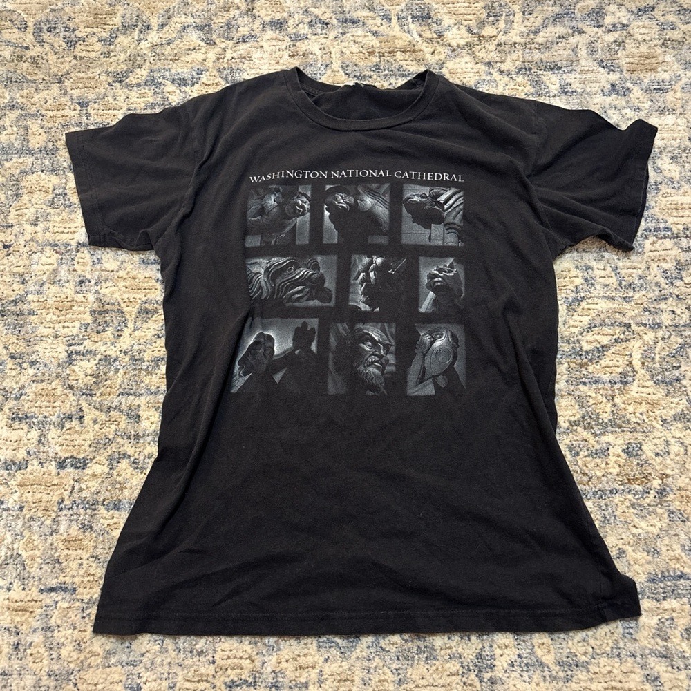 Y2K Washington National Cathedral Vintage T shirt